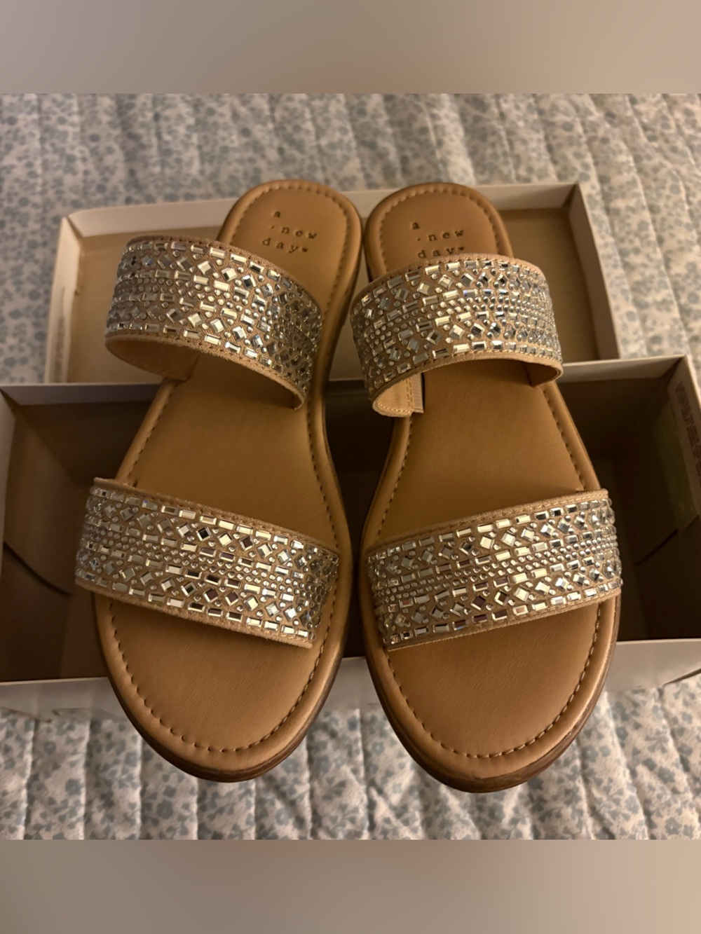 A New Day Kersha Embellished Sandals